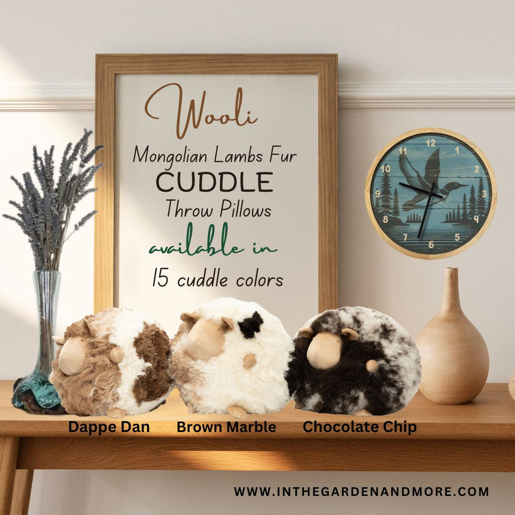 Wooli Cuddle Pillows - Available in 15 cuddle colors