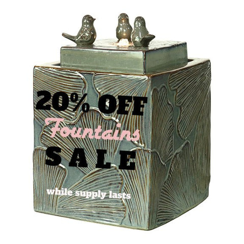 20% Off Fountains Sale - inthegardenandmore.com