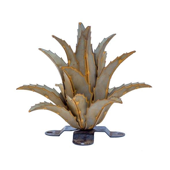 Agave Americana Succulent Metal Yard Art Sculpture - inthegardenandmore.com