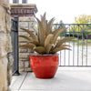 Agave Sawtooth Succulent Metal Yard Art Sculpture - inthegardenandmore.com