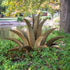 Agave Sawtooth Succulent Metal Yard Art Sculpture - inthegardenandmore.com