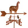 Alpaca / Llama Rain Gauge Garden Stake Weathervane - inthegardenandmore.com