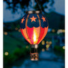 Americana Solar LED Powered Hot Air Balloon Lantern - inthegardenandmore.com