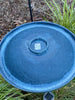 Antique Brown Fiber Clay Replacement Birdbath Top - inthegardenandmore.com