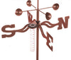 Arkansas Razorbacks Collegiate Rain Gauge Garden Stake Weathervane - inthegardenandmore.com