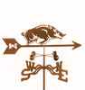 Arkansas Razorbacks Collegiate Rain Gauge Garden Stake Weathervane - inthegardenandmore.com