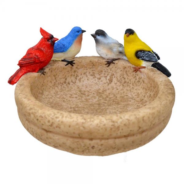 Backyard Birds 2 in 1 Functional Birdbath and Feeder - inthegardenandmore.com