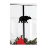 Bear Wrought Iron Wreath Holder - inthegardenandmore.com