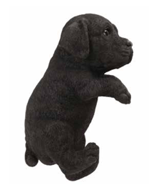 Black Labrador Hanging Indoor Outdoor Puppy Statue - inthegardenandmore.com