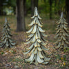 Blue Spruce Metal Indoor Outdoor Tree Sculpture - inthegardenandmore.com