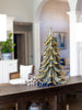 Blue Spruce Metal Indoor Outdoor Tree Sculpture - inthegardenandmore.com