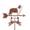 Border Collie Dog Rain Gauge Garden Stake Weathervane - inthegardenandmore.com