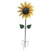 Bright Yellow Sunflower Kinetic Wind Spinner - inthegardenandmore.com