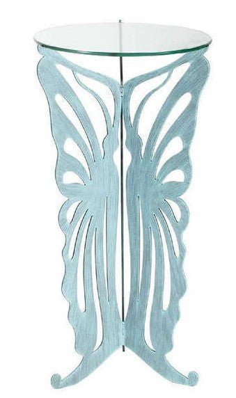 Butterfly Birdbath Metal Art Sculpture - inthegardenandmore.com