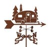 Camper Rain Gauge Garden Stake Weathervane - inthegardenandmore.com