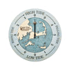 Cape Cod Nautical High Tide, Low Tide Wood Map Tide Clock - (Can be Personalized) - inthegardenandmore.com