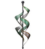 Cascading Ribbons Vertical Kinetic Wind Spinner - inthegardenandmore.com