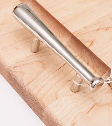 Charcuterie Serving Board with Decorative Baseball Bat  Handles 