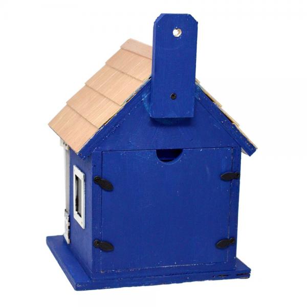 Coastal Charm Nautical Cottage Birdhouse - inthegardenandmore.com