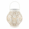 Daisy Punched Metal Solar Lantern - inthegardenandmore.com