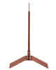 Deck Mount for Rain Gauge Weathervanes - inthegardenandmore.com