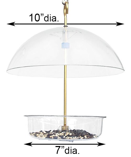 Domed Multi - use Seed Saver Bird Feeder - inthegardenandmore.com