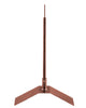 Four Sided Roof Mount for Rain Gauge Weathervanes - inthegardenandmore.com