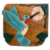 Garden Birds Handcrafted Wood Footstool - inthegardenandmore.com