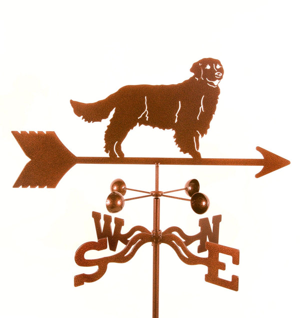 Golden Retriever Dog Rain Gauge Garden Stake Weathervane - inthegardenandmore.com