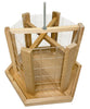 Grande Gazebo Cedar Large Capacity Bird Feeder Set - inthegardenandmore.com