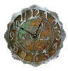 Kokopelli Handcrafted Rustic Metal Wall Clock - 12" - inthegardenandmore.com