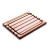 Maple and Mahogany Wood Carve, Cutting and Serving Board (customizable) - inthegardenandmore.com