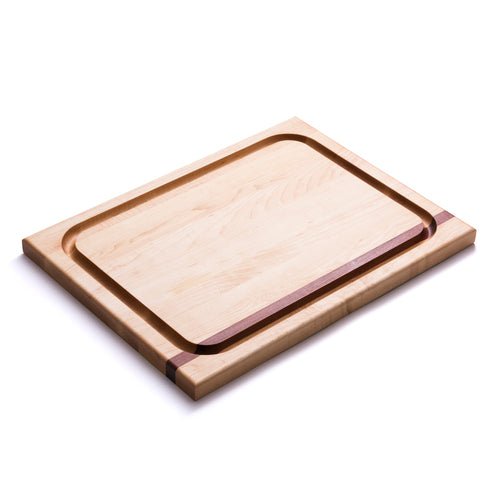 Maple and Mahogany Wood Carve, Cutting and Serving Board (customizable) - inthegardenandmore.com