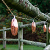 Metallic Marrakesh Star Solar String Lights (10 piece) - inthegardenandmore.com