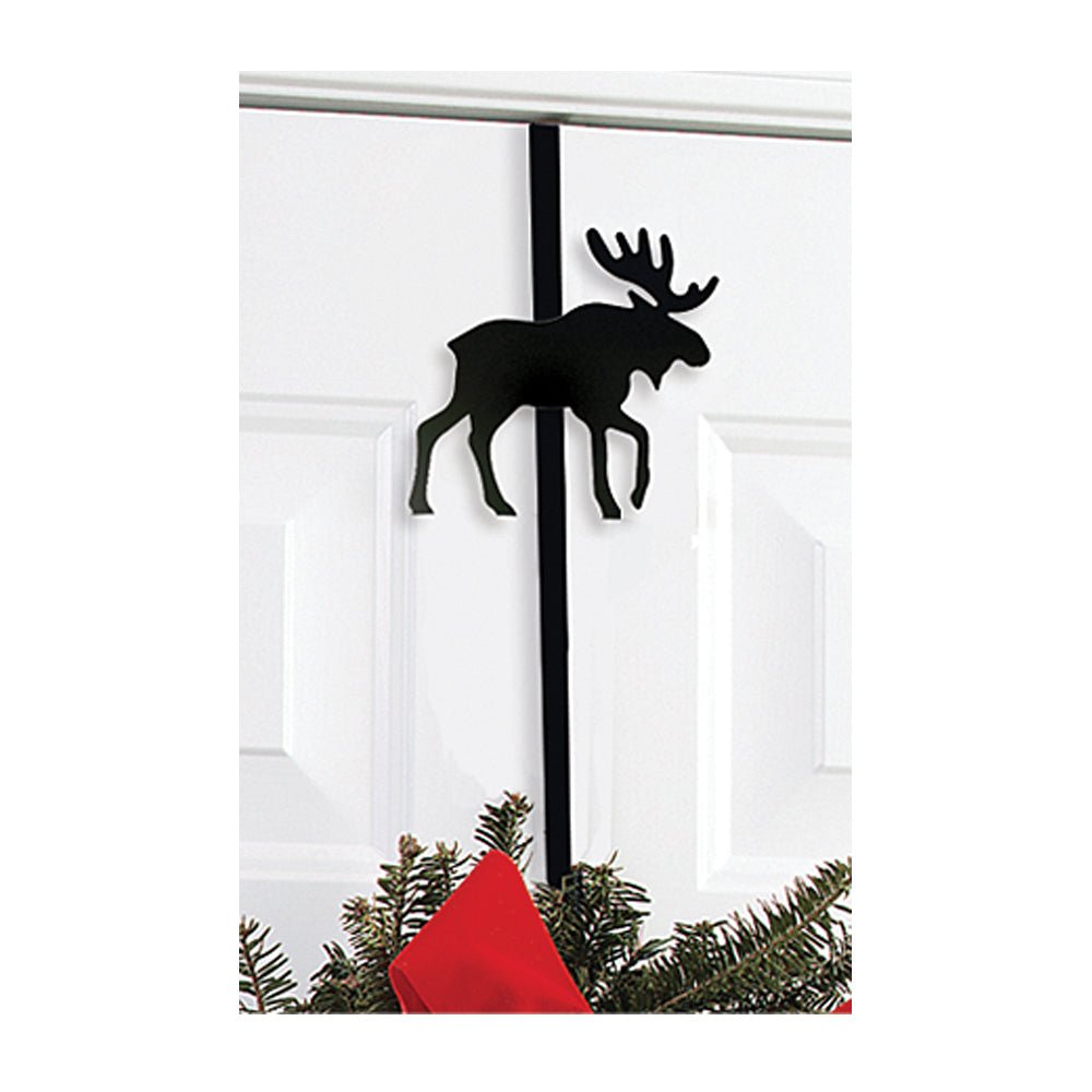 Moose Wrought Iron Wreath Holder - inthegardenandmore.com