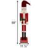 Mr. Clause Nutcracker Wooden Statue - inthegardenandmore.com