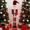 Mr. Clause Nutcracker Wooden Statue - inthegardenandmore.com