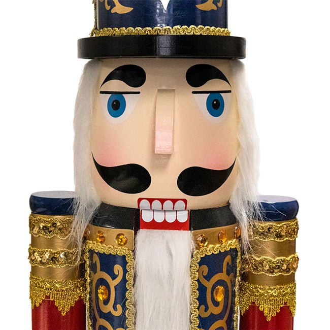 Nutcracker Soldier Wooden Christmas Statue - inthegardenandmore.com