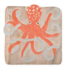 Octopus Handcrafted Wood Stool Footstool - inthegardenandmore.com