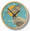 Pelican Rustic Casual Wall Clock - customizable - inthegardenandmore.com