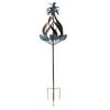 Pineapple Vertical Kinetic Wind Spinning Sculpture - inthegardenandmore.com