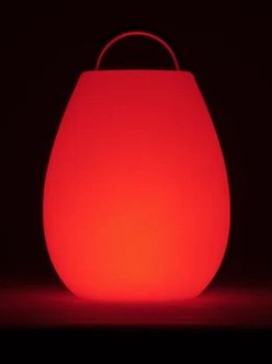 Portable and Rechargeable Indoor Outdoor LED Glowing Nomad Lantern - inthegardenandmore.com