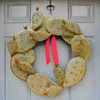 Prickly Pear Cactus Handcrafted Metal Front Door Wreath - inthegardenandmore.com