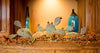 Prickly Pear Cactus Metal Yard Art, Table, Mantle Sculpture - inthegardenandmore.com