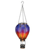 Purple Solar LED Powered Hot Air Balloon Lantern - inthegardenandmore.com