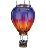 Purple Solar LED Powered Hot Air Balloon Lantern - inthegardenandmore.com