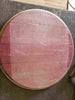 Reclaimed Wine Barrel Head Wood Lazy Susan with Winemakers Stamp (21”) - inthegardenandmore.com