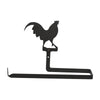 Rooster Wrought Iron Paper Towel Holder Stand - inthegardenandmore.com