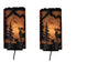 Rustic Cabin Panel Wall Sconce - inthegardenandmore.com