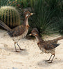 Rustic Sienna Metal Roadrunner Yard Art Statuary - inthegardenandmore.com